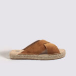 men's brown sandal espadrilles