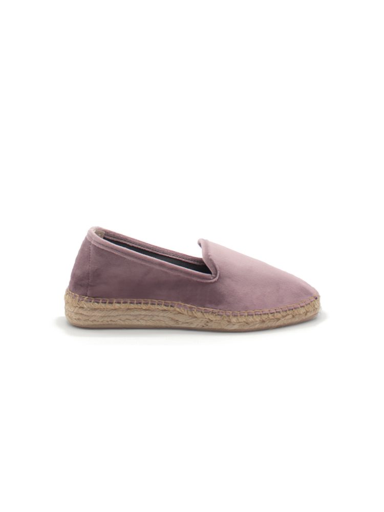 women's velvet ballet flat