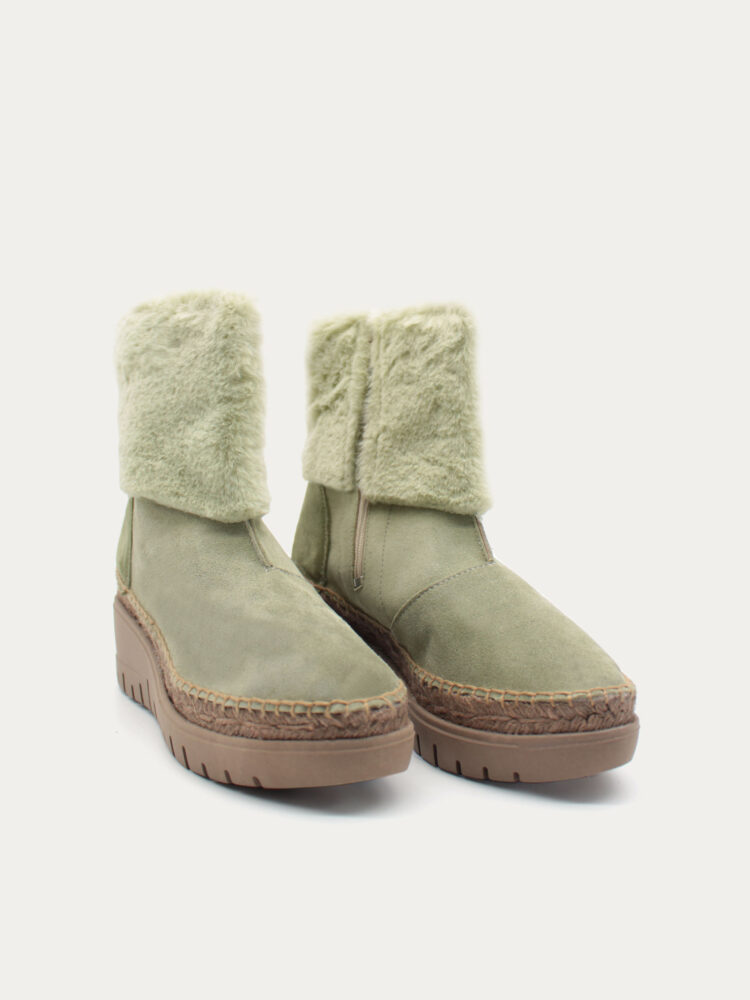botas devi verdes mujer
