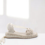 alpargata con cintas mujer