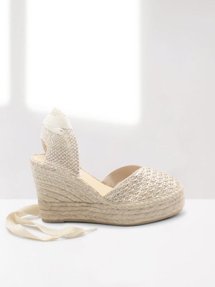 Women's jute wedge espadrille.