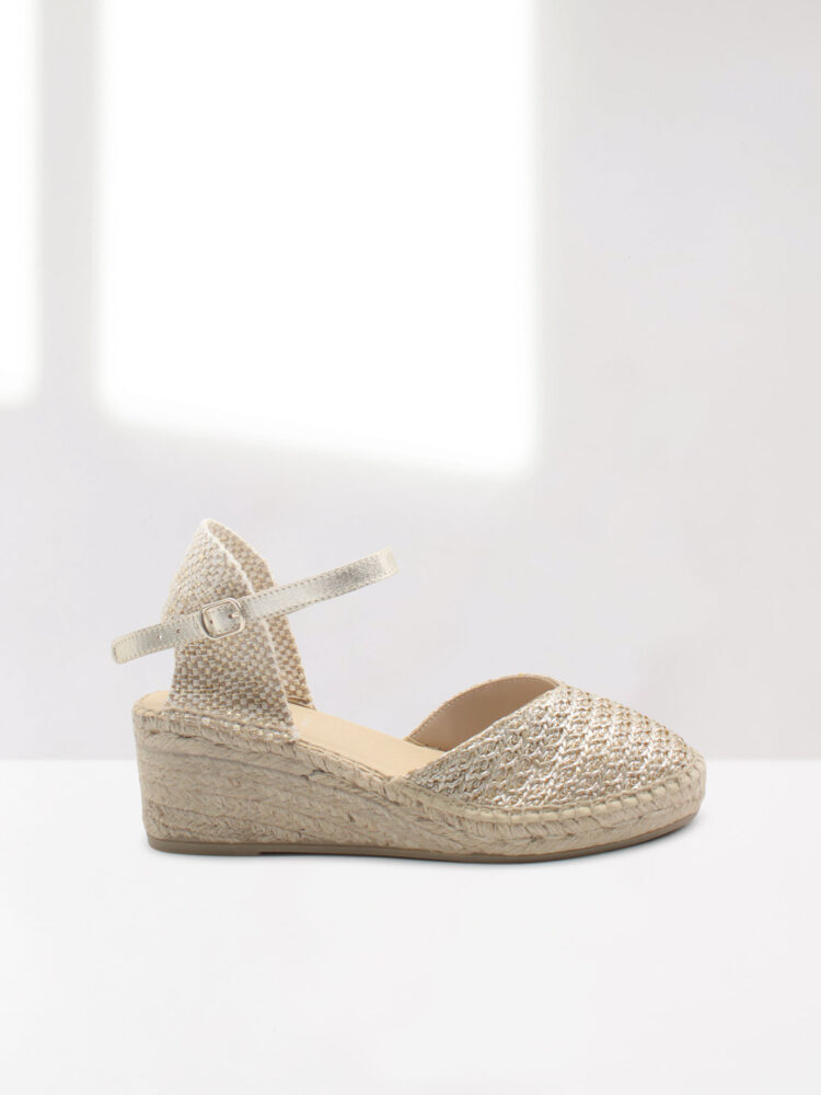 Women's jute wedge espadrille.