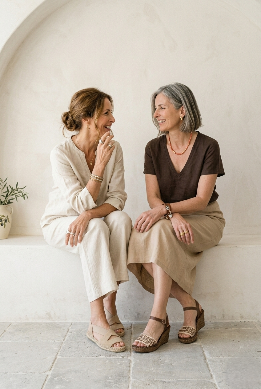 Spring 2026 Espadrilles ETATU and NAILA new collection Juncal Aguirre